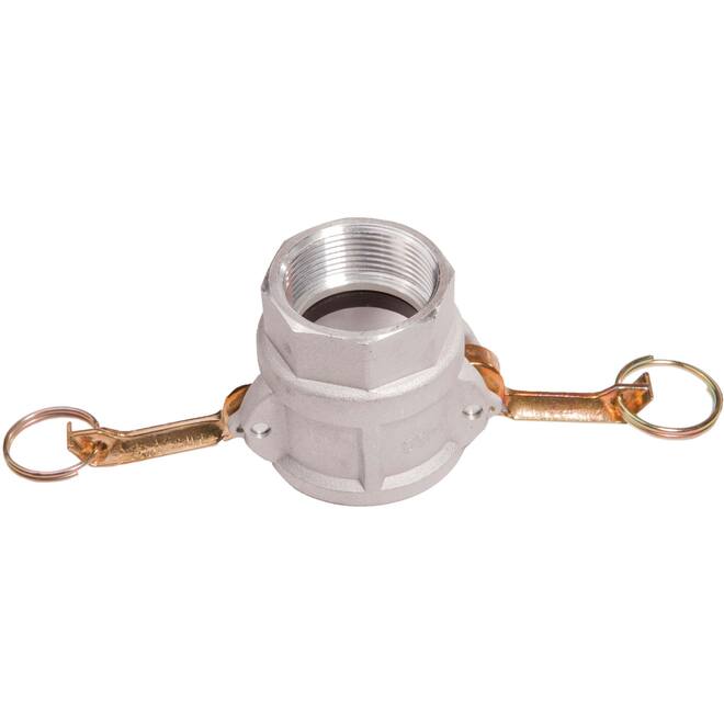 Kamlok koppeling aluminium v-deel binnendraad