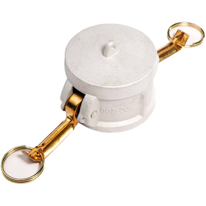 Kamlok koppeling aluminium v-deel kap