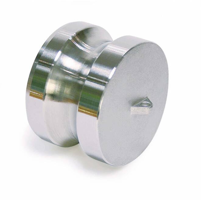 Kamlok koppeling RVS m-deel plug