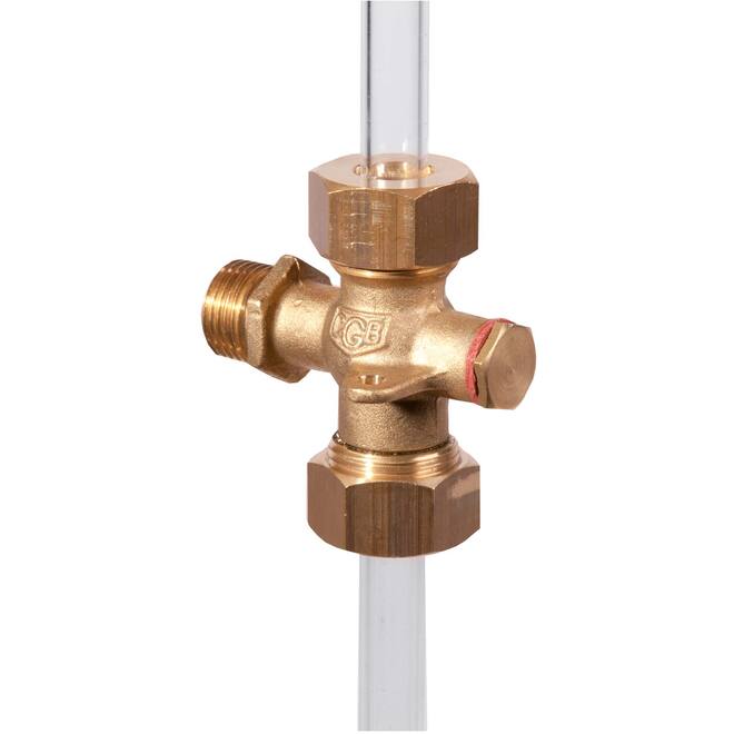 Peilglasverbinder 1/2" buitendraad