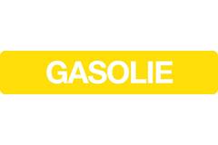 Sticker gasolie