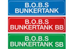Sticker BOBS bunkertank+SB+BB
