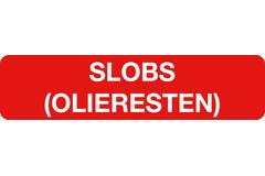 Sticker slobs - olieresten