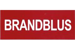 Leidingsticker brandblus 20x8