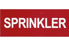 Leidingsticker sprinkler 20x8