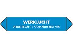Sticker werklucht 15x3cm