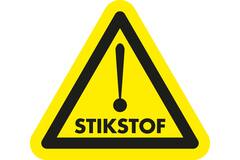 Sticker stikstof 20cm