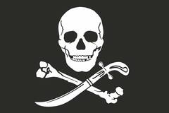 Piratenvlag 60x90cm