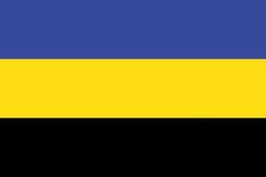 Vlag Gelderland 20x30cm
