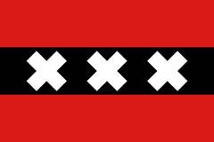 Vlag Amsterdam 70x100cm