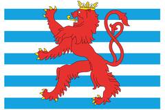 Vlag Luxemburg Scheepvaart 100x150cm