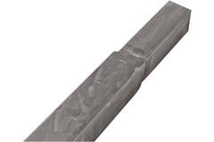 Tussenpaal alum. seinkegel 1mtr