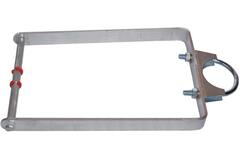 DHR55N tuimelbeugel ronde mast