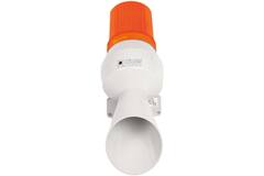 Signaalhoorn + Oranje Lamp 24V