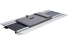 Norsap standaard rail + kabelgeleiding 1,5mtr inbouw