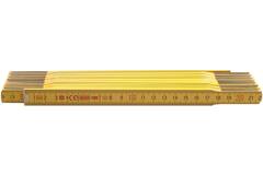 Houten Duimstok Geel 2 Meter