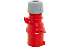 Stekker 380V 4P 32A mnl rood