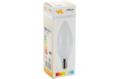SPL LED kaarsl.230V 5W E14 2700K dimb.
