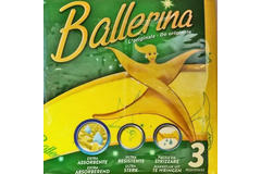 Dubro Ballerina Doekje   per 3 stuks