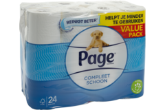 Page Toiletpapier Plus 24 rol per pak