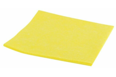 Vaatdoekjes viscose geel 38x40 p.st.