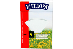 Koffiefilterzakjes Filtropa nr.4 100st.