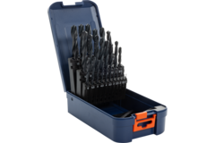 Spiraalboren 25 dlg. Cassette gewalst 1.0-13.0 x