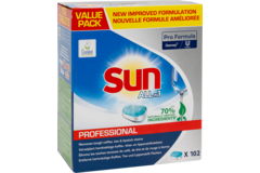 Sun vaatwastabletten All in 1 102 st.