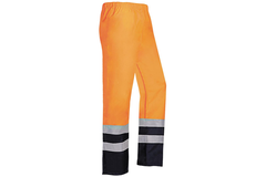 Sioen Norvill regenbroek oranje/blauw mt.S