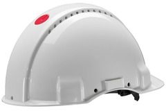 Veiligh.helm Peltor G3000NUV wit, draaiknop