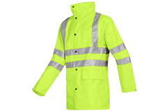Sioen Monoco regenjas fluor geel mt.S