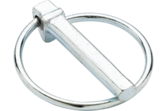 Borgpen met veerring 6mm