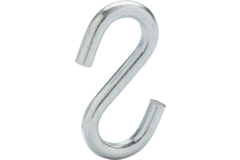 S-haak 40mm x 4mm gegalvaniseerd