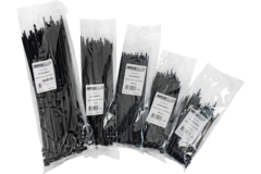 Tyraps zwart 365 x 7,8 mm 100 stuks