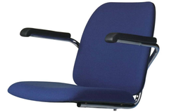 Stuurstoel Maine blauw stof ZP