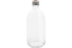 Monsterfles glas 500ml tbv Dopak systeem, per stuk