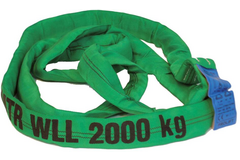 Hijsband rond 2ton groen 60/120cm