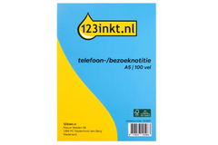 Kantoor collegeblok A5, gelinieerd