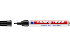Kantoor Edding 3000 marker zwart 1,5-3mm