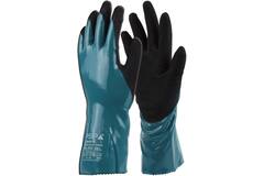 Handschoen chemie nitril groen 40-280 M08