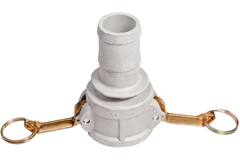 Kamlok v-deel type C alu. 1" tule