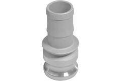 Kamlok m-deel type E alu. 5/4" tule