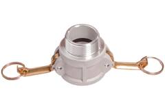 Kamlok v-deel type B alu. 1" bu