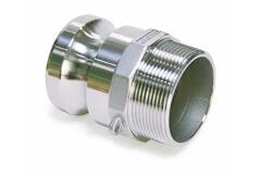 Kamlok M-Deel RVS 1" Bu